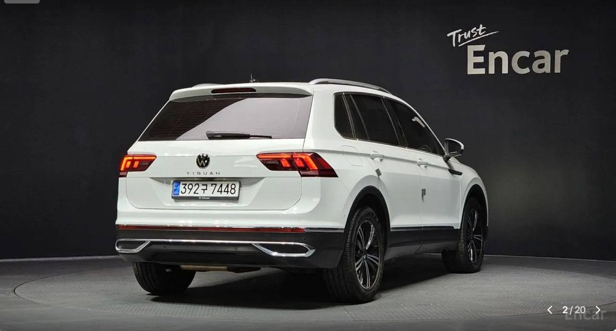 Volkswagen Tiguan 2022 из Корея — фото 6